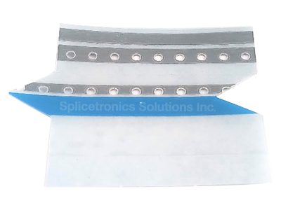 Custom Silver Double Splice Tape