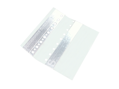 Custom Silver Double Splice Tape